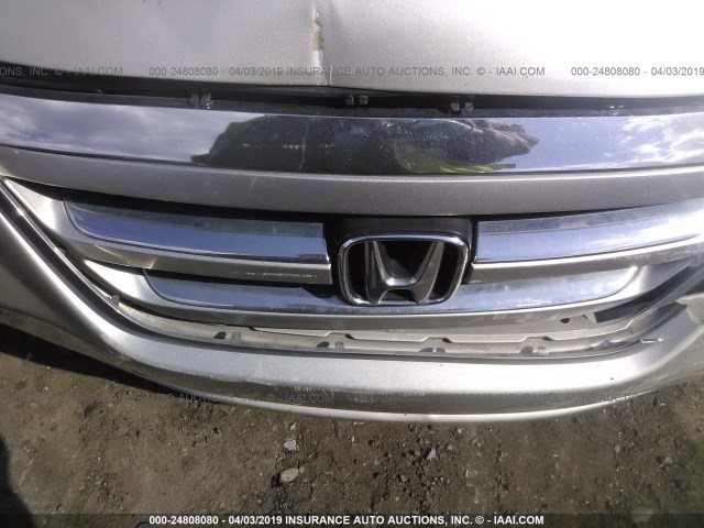 5FNRL38776B426604 - 2006 HONDA ODYSSEY EXL SILVER photo 10