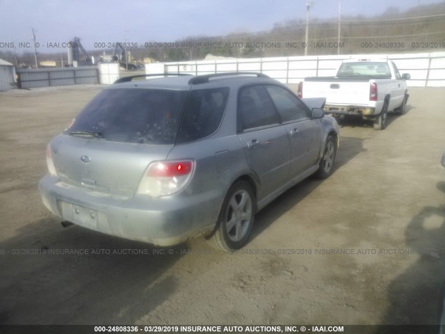 JF1GG61617G800992 - 2007 SUBARU IMPREZA 2.5I SILVER photo 4