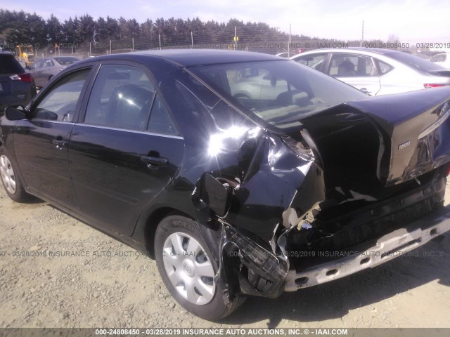 4T1BE32K14U328029 - 2004 TOYOTA CAMRY LE/XLE/SE BLACK photo 3