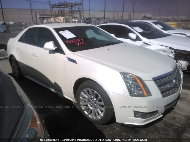 1G6DE5EG3A0135404 - 2010 CADILLAC CTS LUXURY COLLECTION WHITE photo 1