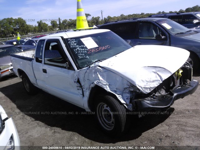 1GTCS19X338268446 - 2003 GMC SONOMA WHITE photo 1