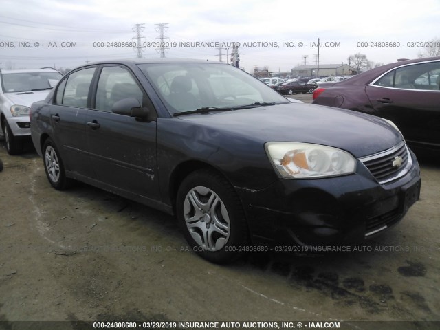1G1ZS58N17F217670 - 2007 CHEVROLET MALIBU LS BLUE photo 1