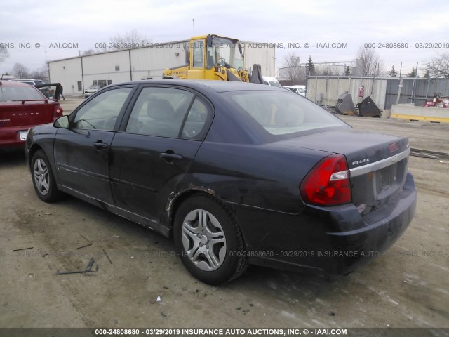 1G1ZS58N17F217670 - 2007 CHEVROLET MALIBU LS BLUE photo 3