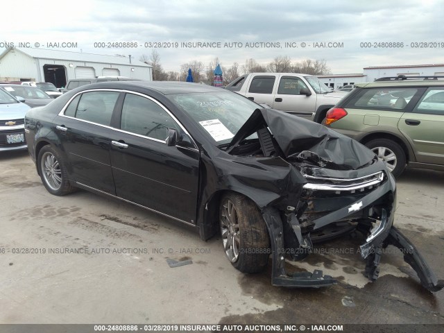 1G1ZK57799F177893 - 2009 CHEVROLET MALIBU LTZ BLACK photo 1