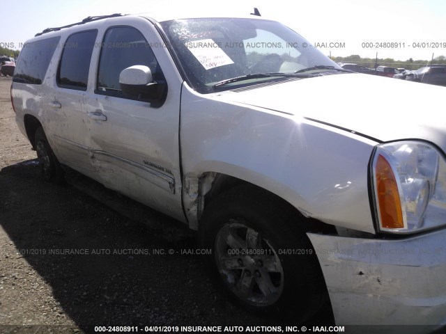 1GKS1LE02CR101030 - 2012 GMC YUKON XL C1500 SLT WHITE photo 6