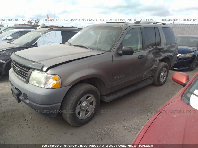 1FMZU62E42ZA76449 - 2002 FORD EXPLORER XLS TAN photo 2