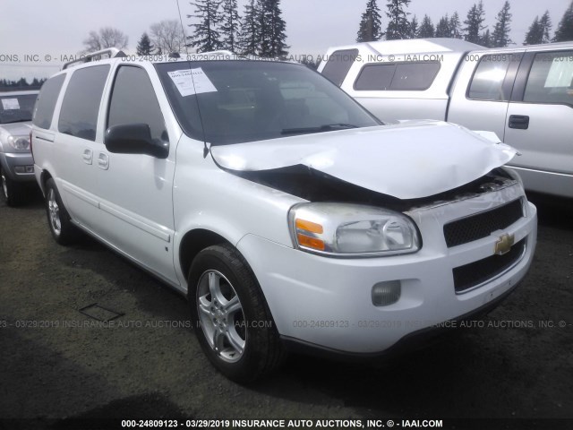 1GNDV33196D193329 - 2006 CHEVROLET UPLANDER LT WHITE photo 1