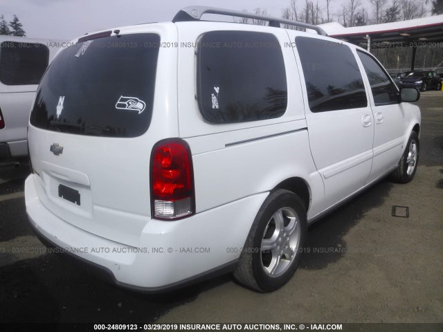 1GNDV33196D193329 - 2006 CHEVROLET UPLANDER LT WHITE photo 4