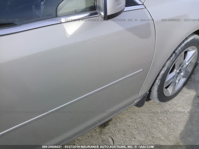 1G1ZC5EB8AF309065 - 2010 CHEVROLET MALIBU 1LT ოქროსფერი ფოტო 6