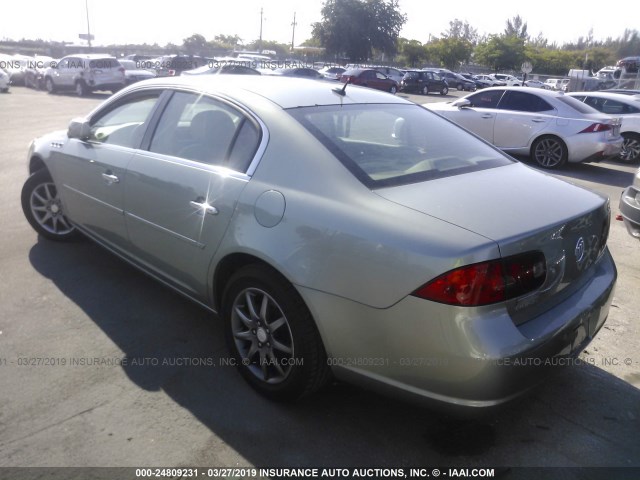 1G4HD57296U250877 - 2006 BUICK LUCERNE CXL GRAY photo 3