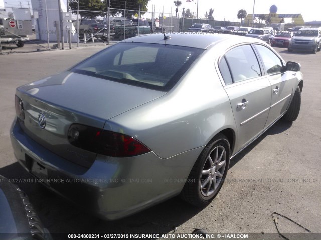 1G4HD57296U250877 - 2006 BUICK LUCERNE CXL GRAY photo 4