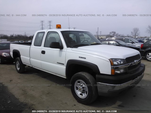 1GCHC29U04E321170 - 2004 CHEVROLET SILVERADO C2500 HEAVY DUTY WHITE photo 1