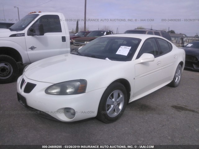 2G2WP552381157913 - 2008 PONTIAC GRAND PRIX WHITE photo 2