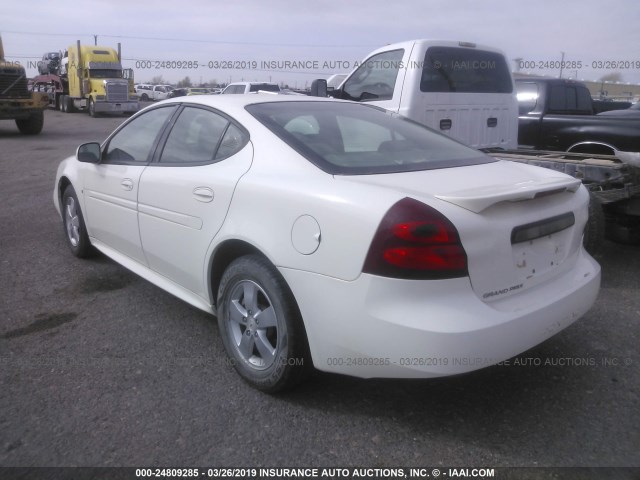 2G2WP552381157913 - 2008 PONTIAC GRAND PRIX WHITE photo 3