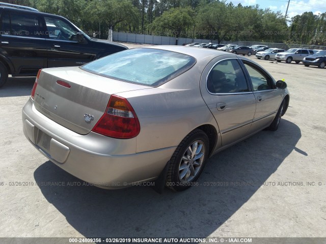 2C3AE66G63H574989 - 2003 CHRYSLER 300M GOLD photo 4