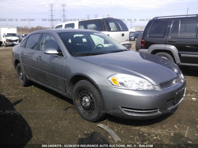 2G1WS551669401482 - 2006 CHEVROLET IMPALA POLICE GRAY photo 1