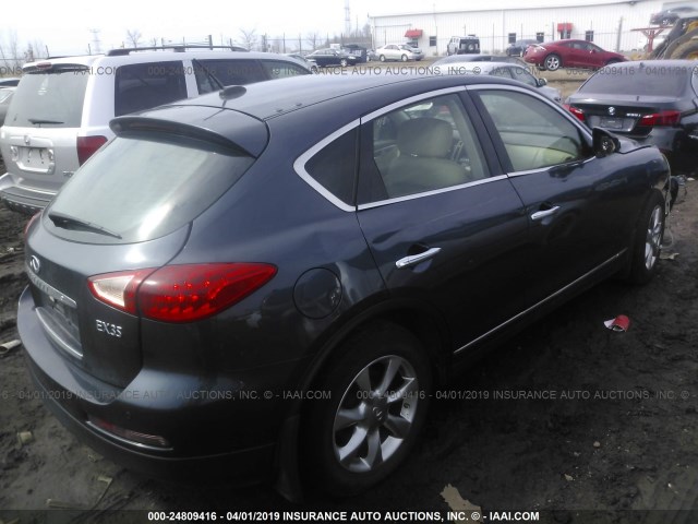 JNKAJ09F18M360891 - 2008 INFINITI EX35 JOURNEY GRAY photo 4