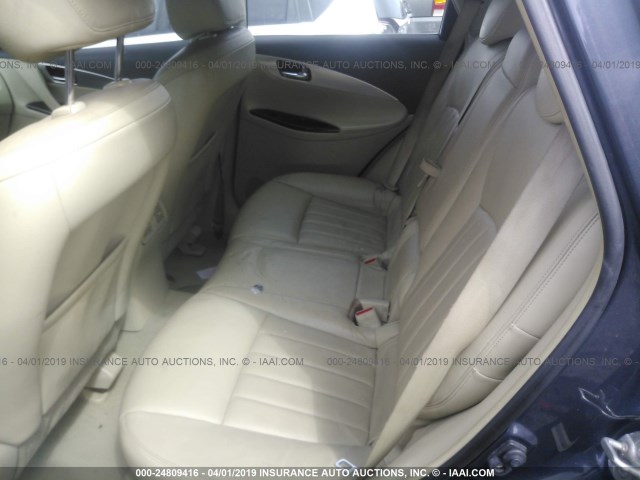 JNKAJ09F18M360891 - 2008 INFINITI EX35 JOURNEY GRAY photo 8