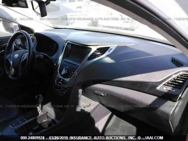 KMHFG4JG9DA253807 - 2013 HYUNDAI AZERA SILVER photo 5