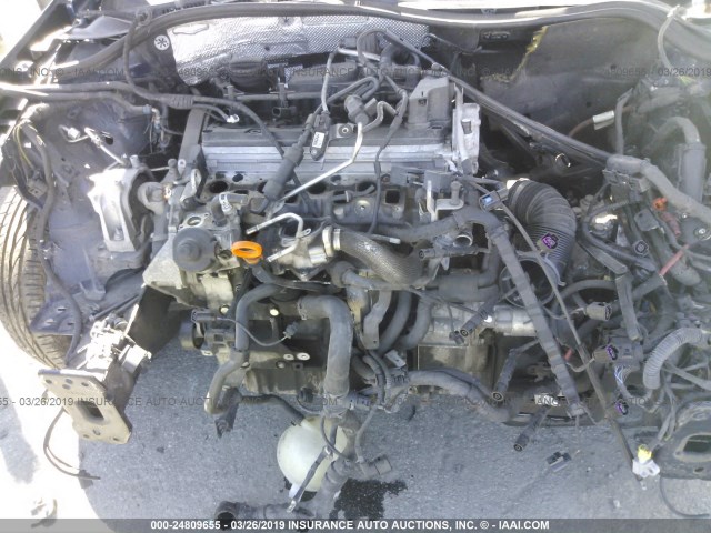 3VWLL7AJXBM131485 - 2011 VOLKSWAGEN JETTA TDI BLUE photo 10