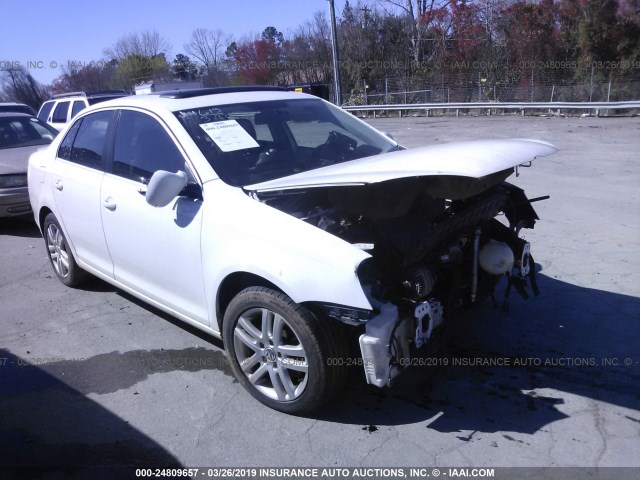 3VWRL71K49M074682 - 2009 VOLKSWAGEN JETTA TDI WHITE photo 1