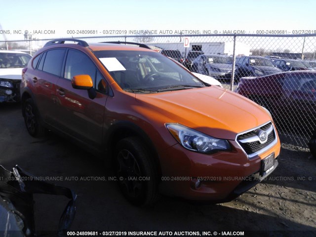 JF2GPAVC8DH850020 - 2013 SUBARU XV CROSSTREK 2.0 PREMIUM ORANGE photo 1