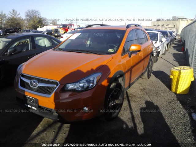 JF2GPAVC8DH850020 - 2013 SUBARU XV CROSSTREK 2.0 PREMIUM ORANGE photo 2