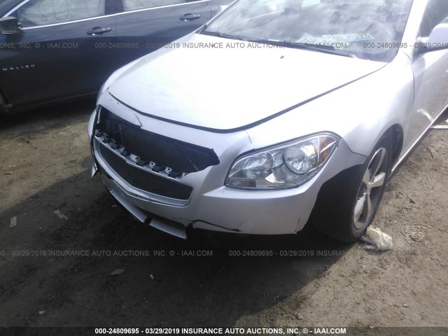 1G1ZC5EU4BF145364 - 2011 CHEVROLET MALIBU 1LT 银色 照片 6