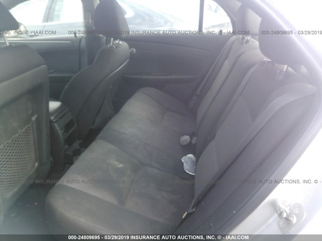 1G1ZC5EU4BF145364 - 2011 CHEVROLET MALIBU 1LT 银色 照片 8