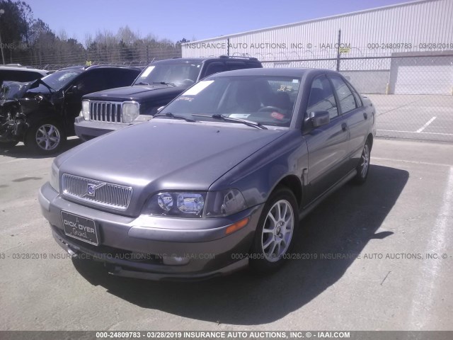 YV1VS29531F705751 - 2001 VOLVO S40 1.9T GRAY photo 2