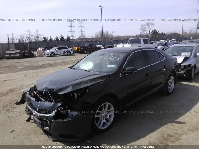 1G11C5SL3EF239720 - 2014 CHEVROLET MALIBU 1LT შავი ფოტო 2