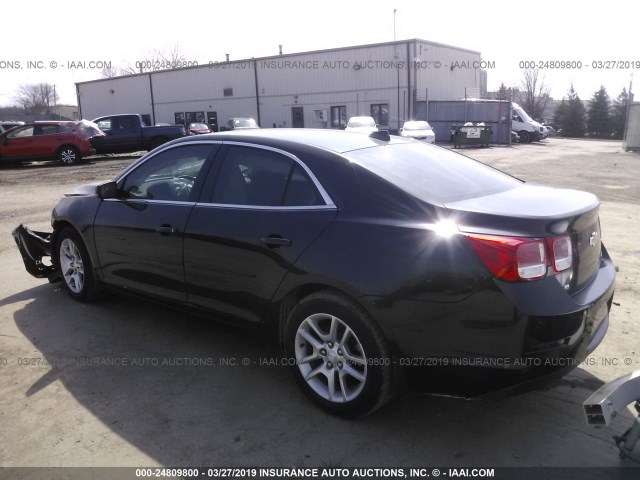 1G11C5SL3EF239720 - 2014 CHEVROLET MALIBU 1LT შავი ფოტო 3