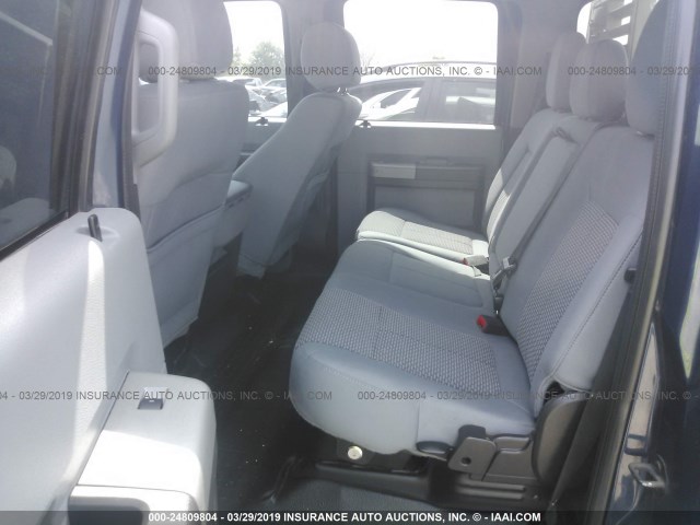 1FT7W2BT6DEB63339 - 2013 FORD F250 BLUE photo 8