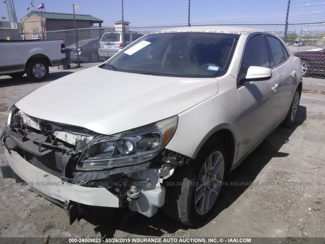 1G11D5RRXDF110248 - 2013 CHEVROLET MALIBU 1LT 白色 照片 2