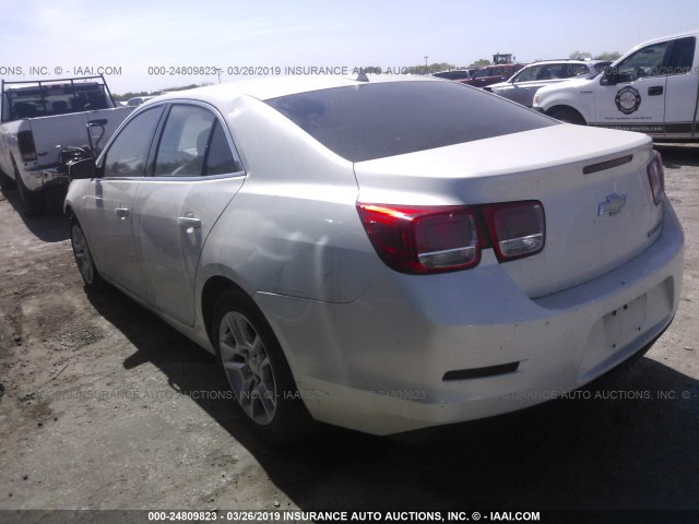 1G11D5RRXDF110248 - 2013 CHEVROLET MALIBU 1LT 白色 照片 3