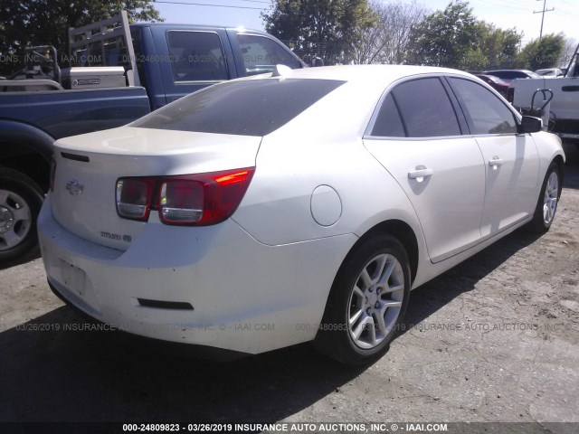 1G11D5RRXDF110248 - 2013 CHEVROLET MALIBU 1LT 白色 照片 4