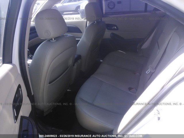 1G11D5RRXDF110248 - 2013 CHEVROLET MALIBU 1LT 白色 照片 8
