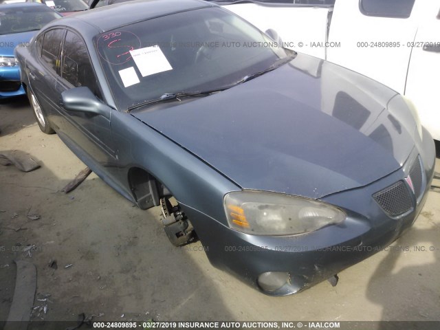 2G2WP552761300522 - 2006 PONTIAC GRAND PRIX BLUE photo 1