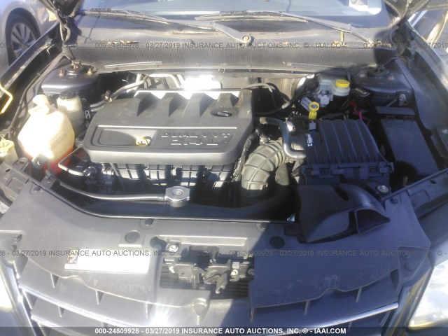 1C3LC45K88N627392 - 2008 CHRYSLER SEBRING BLUE photo 10