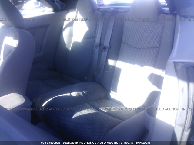 1C3LC45K88N627392 - 2008 CHRYSLER SEBRING BLUE photo 8