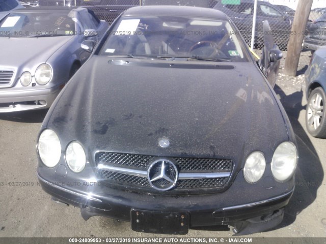 WDBPJ75J04A041037 - 2004 MERCEDES-BENZ CL 500 BLACK photo 10