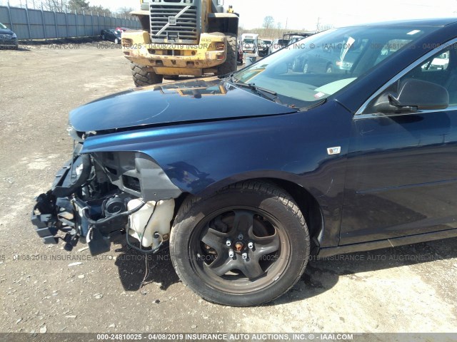 1G1ZB5EB0AF223770 - 2010 CHEVROLET MALIBU LS BLUE photo 8
