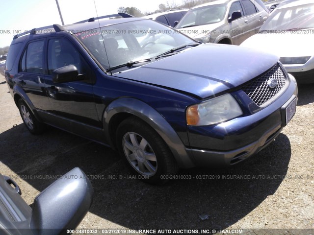 1FMZK04185GA42303 - 2005 FORD FREESTYLE SE BLUE photo 1