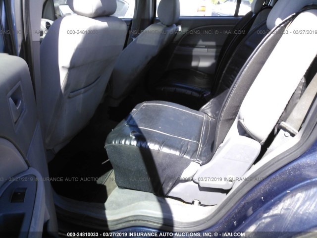 1FMZK04185GA42303 - 2005 FORD FREESTYLE SE BLUE photo 8