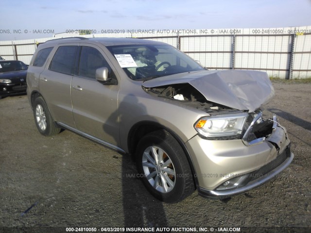 1C4RDHAG8EC317939 - 2014 DODGE DURANGO SXT GOLD photo 1