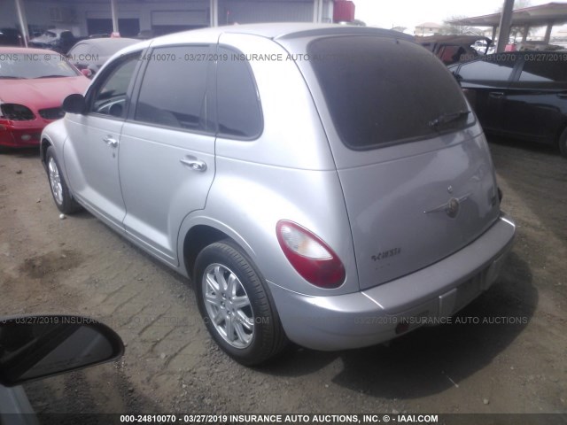 3A4FY58B87T596357 - 2007 CHRYSLER PT CRUISER TOURING SILVER photo 3