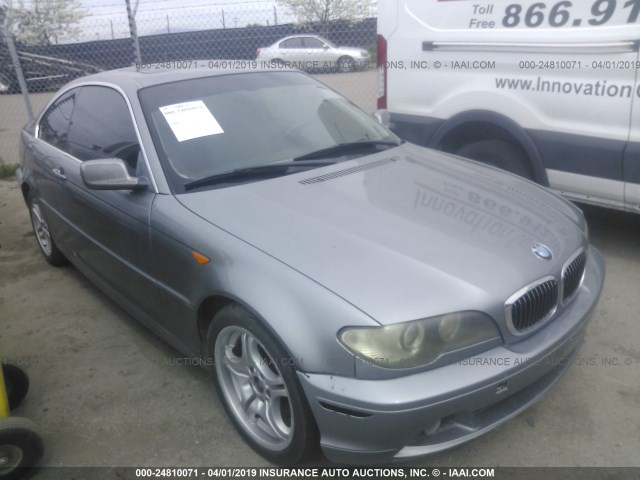 WBABV134X4JT20583 - 2004 BMW 325 CI SULEV SILVER photo 1