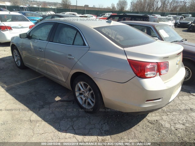 1G11C5SL7EF154184 - 2014 CHEVROLET MALIBU 1LT 金色 照片 3