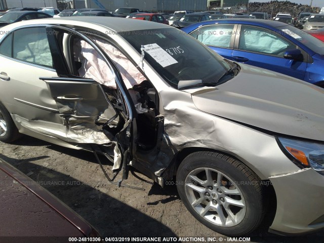 1G11C5SL7EF154184 - 2014 CHEVROLET MALIBU 1LT 金色 照片 6