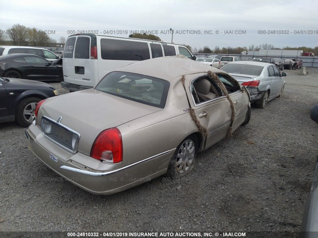 2LNHM82V59X630542 - 2009 LINCOLN TOWN CAR SIGNATURE LIMITED GOLD photo 4